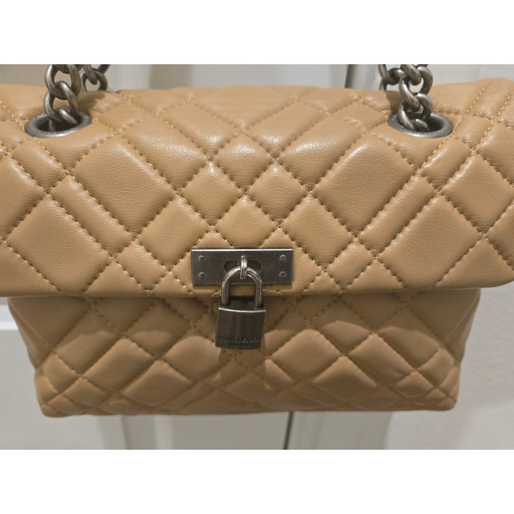 Kurt Geiger London Women's Brixton Lock Leather Shoulder Bag
